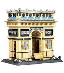 Конструктор Архітектура  Wange   3D  Тріумфальна арка Париж  Arc de Triomphe Paris 5223 для дітей та дорослих 1391 деталь - мініатюра 4