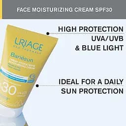 Уцінка. Сонцезахисний зволожуючий крем Uriage Bariesun SPF30 50 мл  - мініатюра 6