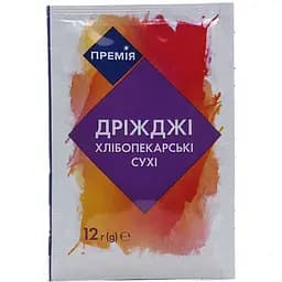 Дріжджі Премія хлібопекарські сухі 12 г (367489)