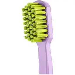 Зубна щітка Curaprox Soft 1560 бузкова з салатовим - мініатюра 2