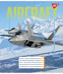 Набір зошитів Yes Aircraft А5 в лінійку 60 аркушів 10 шт. (767152) - мініатюра 5