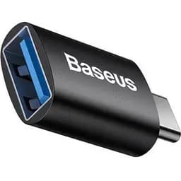 Адаптер Baseus Mini OTG Type-C/USB-A 3.1 Black (ZJJQ000001)