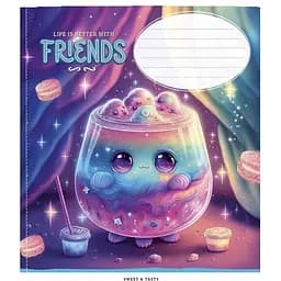 Зошит учнівський Star 012-3396K 12 аркушів (482308822525903396)(SC)