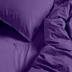 Дитяча постільна білизна з вареної бавовни Cosas LAVENDER CS1 110х140см (48WashedCotton_PlumLight_El80-PlumLight_140) - мініатюра 2