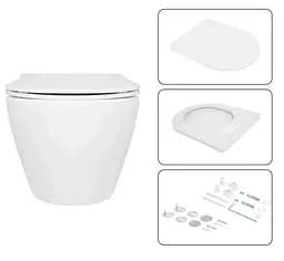 Набір Q-tap Nest 4 в 1 для підвісний унітаз Jay Ultra Quiet 520x360x320 + комплект інсталяції QT07335175W48192 - мініатюра 6