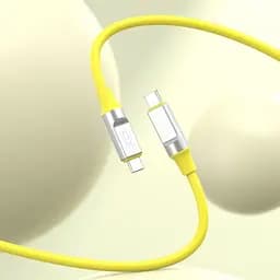 Кабель XO NB-Q252B PD 60W/1 м Type-C to Type-C Fast Charging Жовтий