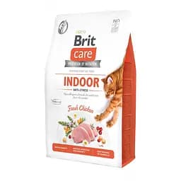 Сухий корм Brit Care Cat GF Indoor Anti-stress 2 кг для котів, що живуть у приміщенні