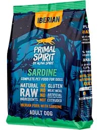Сухий корм PRIMAL SPIRIT Iberian Sardine для дорослих собак всіх порід (з іберійською свининою та сардиною) 1 кг