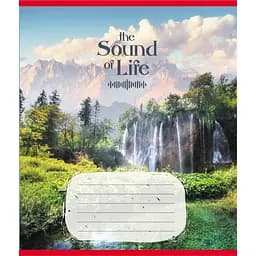 Зошит учнівський "Музика життя" 036-580266L-2 в лінію, 36 аркушів