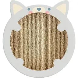 Дряпка Trixie для кошенят картонна у формі хом'яка з котячою м'ятою 31х2.5х32.5 см світло-сіра [CD]