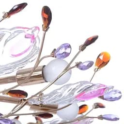 Люстра стельова Brille флористика E14 40W G (BCL-132C/8) - мініатюра 2