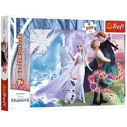 Пазл Trefl Магічний світ сестер Крижане серце 2 200 ел. (13265)