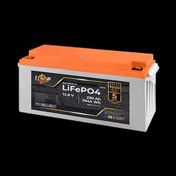 Акумулятор LP LiFePO4 12,8V - 230 Ah (2944Wh) (BMS 150A/75A) пластик - мініатюра 2