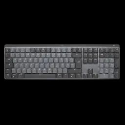 Клавіатура бездротова Logitech MX Mechanical Graphite Tactile (920-010757)