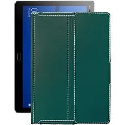 Чохол StatusCASE з екошкіри для планшету Huawei MediaPad M3 lite 10 Тм. Бірюзовий