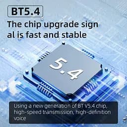 Кісткові бездротові навушники-кліпси Langsdom M35 з спрямованим Hi-Fi звуком, Bluetooth 5.4 Рожевий - мініатюра 4