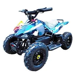 Квадроцикл електричний дитячий Corso RS (1000W, 48V/12Ah) Вогонь - Лід
