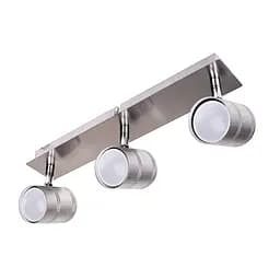 Светильник Brille настенный-потолочный спот поворотный накладной HTL-205/3 GU10 SN