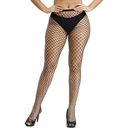 Колготки JSY в крупную сетку T-8003, Black