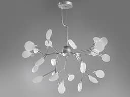 Инновационная люстра "Светлячок", 27 ламп, цвет-хром сатин