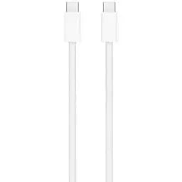 Кабель Foxconn Apple USB-C to USB-C 240 Вт 2 м (MYQT3ZM/A) белый