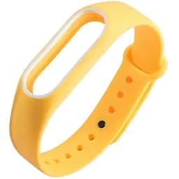 Ремінець для фітнес-браслета Amazfeel для Xiaomi Mi Band 2 жовтий