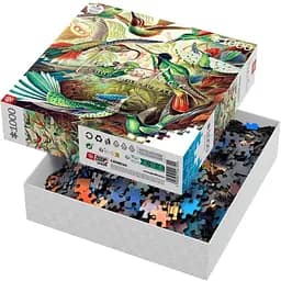 Пазл класичний GoodLoot Imagination: Ernst Haeckel Hummingbirds/Kolibry 1000 елементів (5908305246794) - мініатюра 2