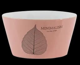 Уценка. Салатник Limited Edition Minimalism, цвет коралловый, 480 мл (6583573)