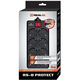 Фильтр питания REAL-EL RS-8 Protect (EL122300022)