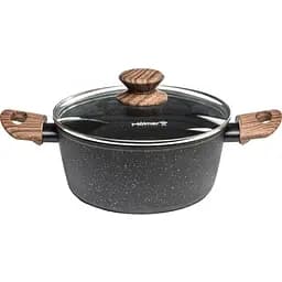 Кастрюля кованая Holmer CR-1325-FAMWL Natural с крышкой 2.5 л (CR-1325-FAMWL Natural)