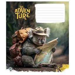 Зошит учнівський "Best adventure" 012-3285K-4 в клітинку, 12 аркушів