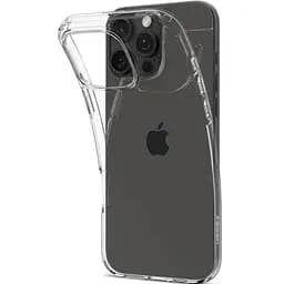 Прозорий чохол Spigen Liquid Crystal Crystal Clear для iPhone 16 Pro Max (ACS07984) - мініатюра 4