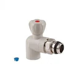 Кран кульовий радіаторний PPR Thermo Alliance 25х3/4 кутовий DSW432