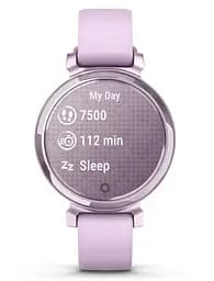 Смарт-годинник Garmin Lily 2 Metallic Lilac with Lilac Silicone Band (010-02839-01) - мініатюра 6