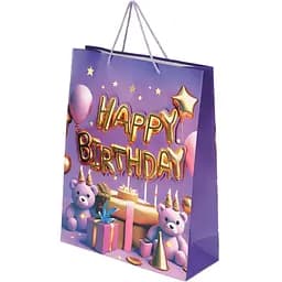 Пакет подарунковий DW0510X113 Фіолетовий