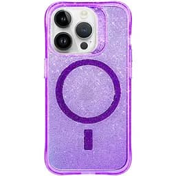 Чохол Epik TPU Radiance with MagSafe для Apple iPhone 16 Pro 6.3 Purple