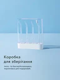 Набір насадок для іригатора Mijia Teeth Flosser MEO701 4 шт, White - мініатюра 4