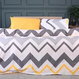 Комплект постільної білизни Ranforce Elite Mirson Zigzag ornament 110х140 см (2200011565996)