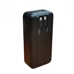 Зовнішній акумулятор Power bank LENYES PX342D 30000 mAh, PD22,5W + швидке заряджання батарея заряджання Чорний - мініатюра 3