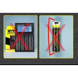Акумулятор LiitoKala USB-King4000 18650 на 4000 mAh з USB - мініатюра 6