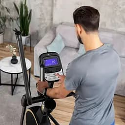 Орбітрек Hop-Sport HS-250CF Jucon чорно-золотистий - мініатюра 4