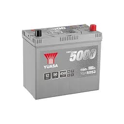 Акумулятор автомобільний Yuasa 12V 50Ah Silver High Performance Battery (YBX5053)