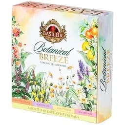Чай чорний і зелений Basilur Подих природи Асорті 40 саше 65г