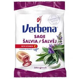 Льодяники Verbena з шавлією та вітаміном С 60 г