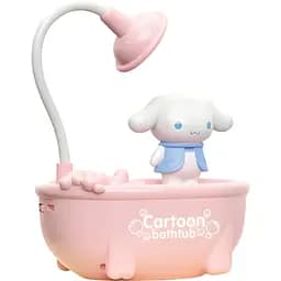Дитяча настільна лампа Cinnamoroll ванна рожева (068D)