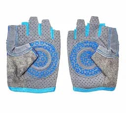 Велорукавиці дитячі Chdren Sport з короткими пальцями L синьо-сірий (G0001595) - мініатюра 2