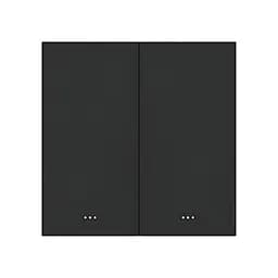 Розумний вимикач світла на 2 канали ZigBee Akubela SM-2G Black (00-00002832)