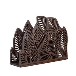 Деревянная салфетница VANZA LEAF stand S palisander
