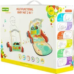 Багатофункціональний дитячий розвиваючий килимок Baby Team 2 в 1 (8590) - мініатюра 9