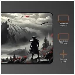 Килимок для мишки GamePro MP145RS Gray (MP145RS) - мініатюра 4